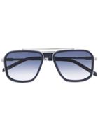 Hublot Eyewear Oversized Sunglasses - Blue