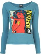 Hysteric Glamour Kozik Print Long Sleeve Blouse - Blue