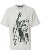 Y / Project Abstract Graphic T-shirt - Grey
