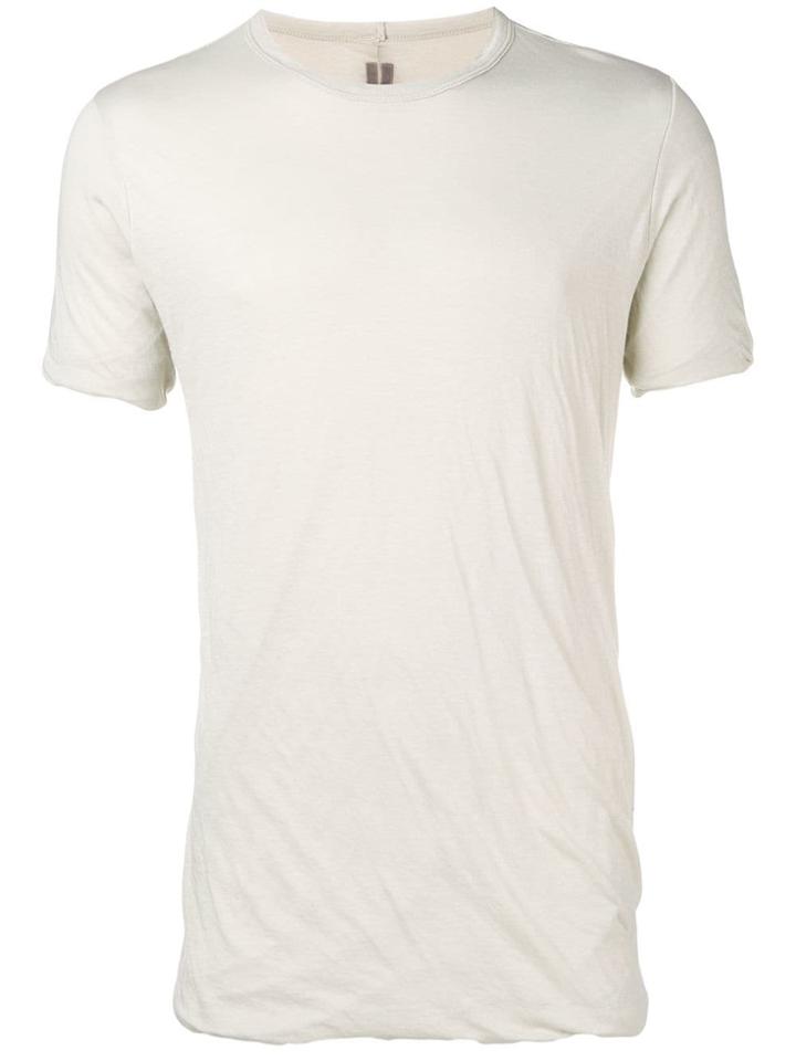 Rick Owens Basic T-shirt - Neutrals