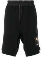 Marcelo Burlon County Of Milan Snake Track Shorts - Black