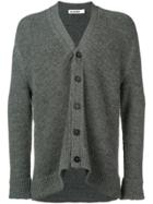 Jil Sander Boxy Buttoned Cardigan - Grey