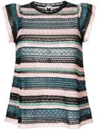 M Missoni Knitted Tank Top - Blue