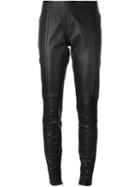 A.f.vandevorst '161 Path' Trousers, Women's, Size: 38, Black, Goat Skin