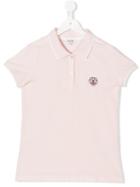 Kenzo Kids Teen Logo Patch Polo Shirt - Pink