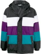 Fila Colour Block Hooded Jacket - Black