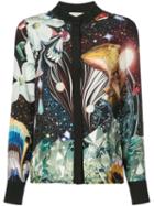 Mary Katrantzou Printed Long Sleeve Shirt - Black