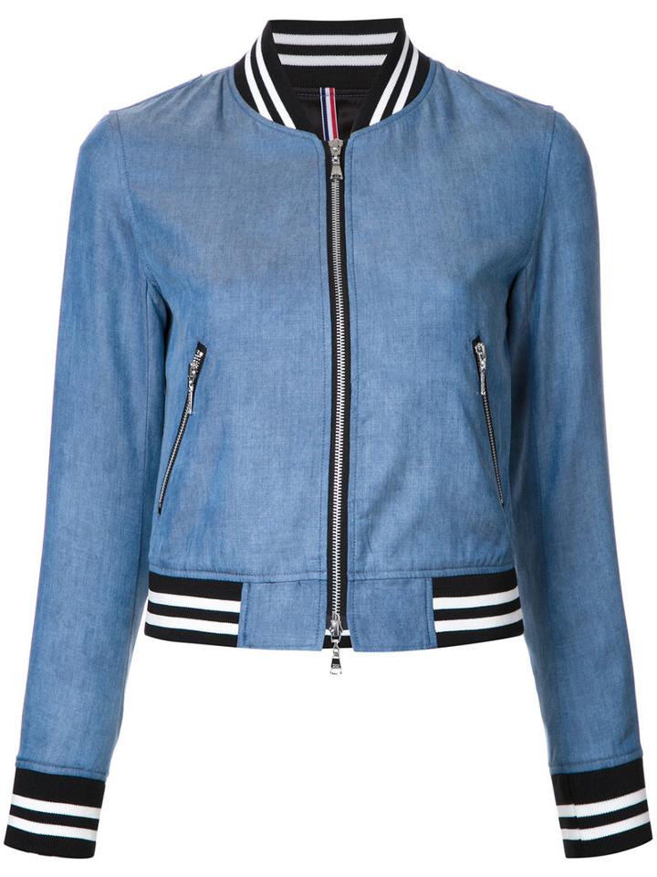 Guild Prime - Zip Up Jacket - Women - Tencel - 36, Blue, Tencel