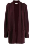 Vince Open-front Knit Cardigan - Red