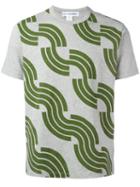 Comme Des Garçons Shirt Printed T-shirt, Men's, Size: Large, Grey, Cotton