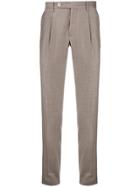 Gta Straight Leg Tailored Trousers - Nude & Neutrals