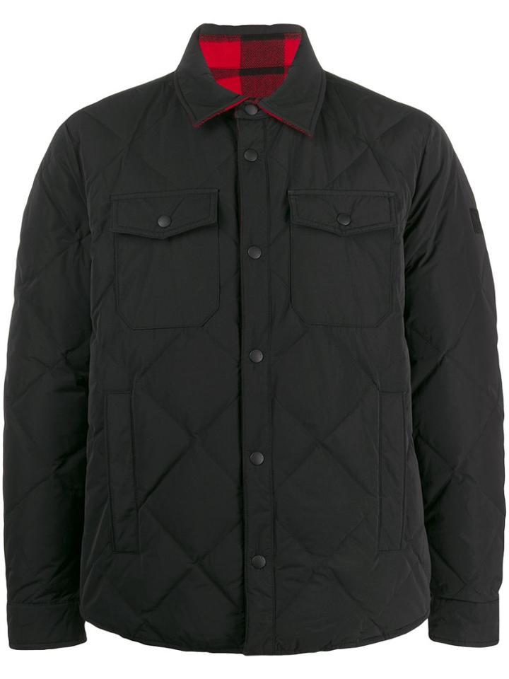 Woolrich Rowland Reversible Shirt Jacket - Black