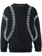 Ktz 'baseball' Sweatshirt, Adult Unisex, Size: Large, Black, Cotton