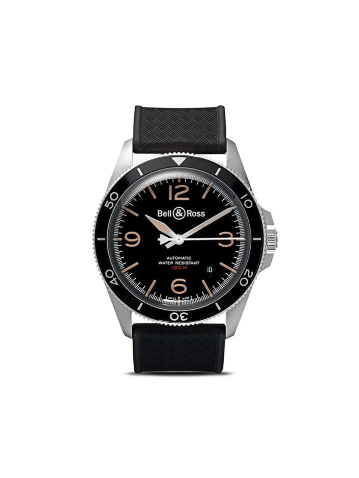 Bell & Ross Br V2-92 Steel Heritage 41mm - Camo And Black