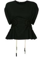 Muller Of Yoshiokubo Waist Mesh T-shirt - Black