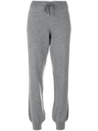 Barrie Romantic Timeless Cashmere Jogging Trousers - Grey