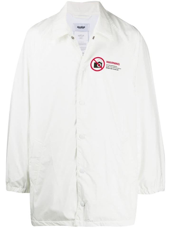 Doublet No Flash Lightweight Jacket - White