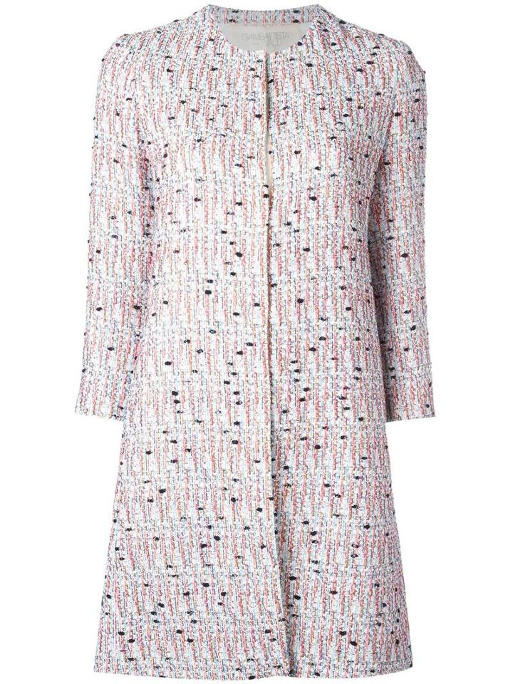 Giambattista Valli Tweed Coat, Women's, Size: 44, Cotton/viscose/polyamide/viscose