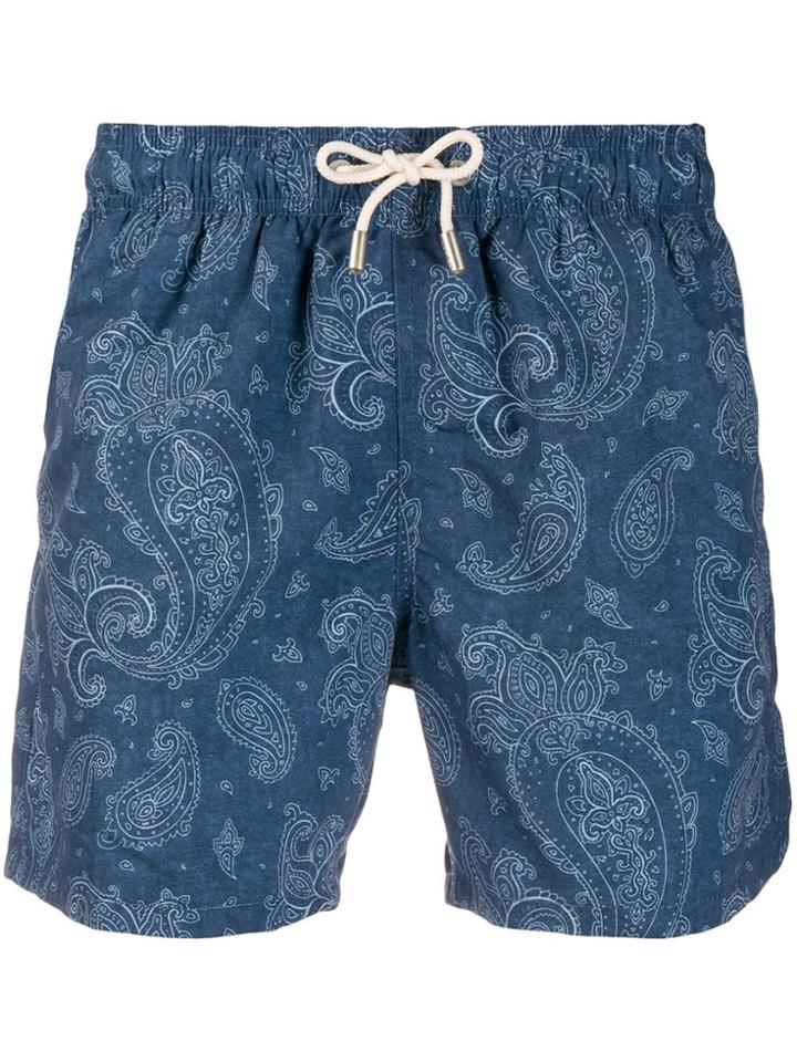 Mc2 Saint Barth Banyador Trunks - Blue