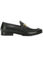 Cenere Gb Classic Leather Loafers - Black