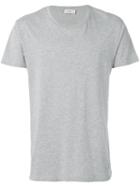 Closed Round Neck T-shirt, Men's, Size: Medium, Grey, Cotton