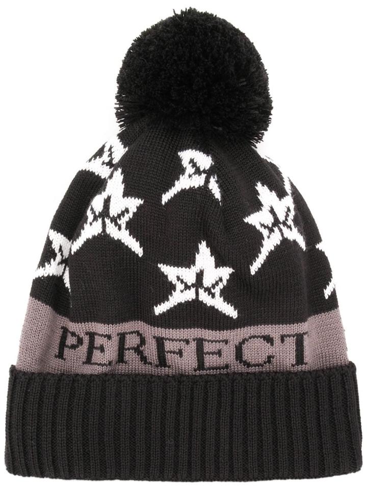 Perfect Moment Star Beanie - Black