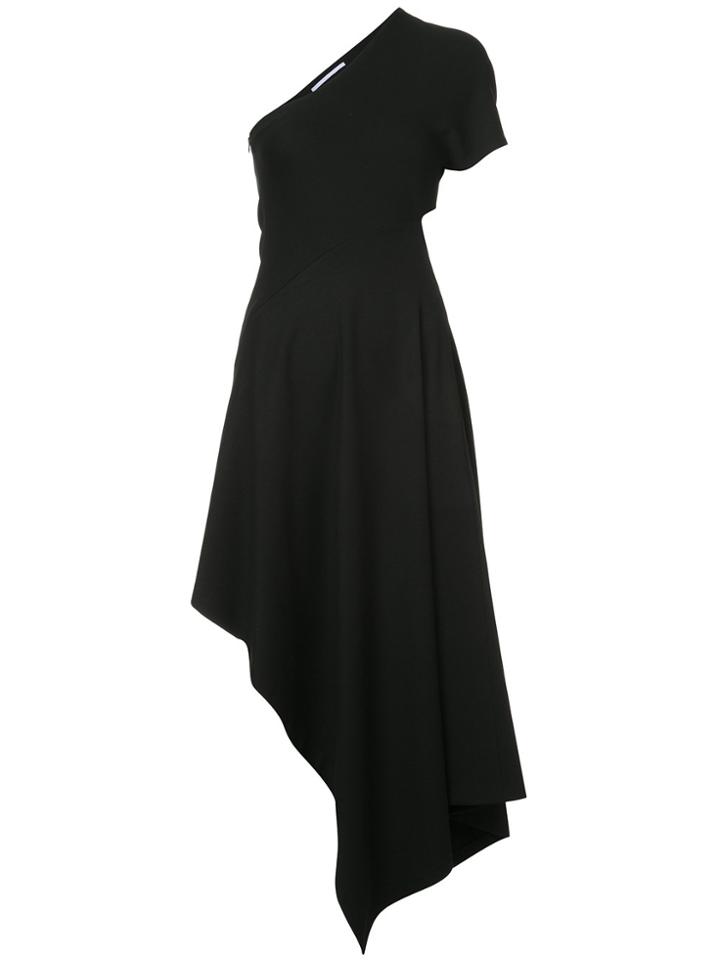 Rosetta Getty Slashed Panel Dress - Black