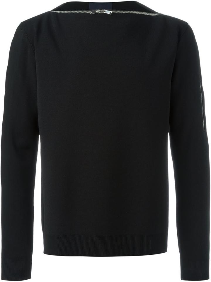 Juun.j Zipper Detail Sweater