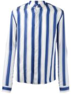 Haider Ackermann Striped Polo Shirt - White