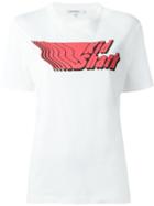 Carven 'kid Shark' Print T-shirt, Size: Medium, White, Cotton
