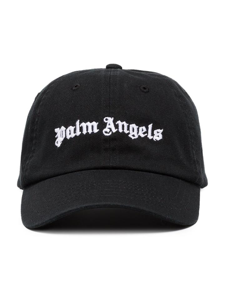 Palm Angels Vintage Logo Cap - Black