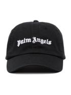 Palm Angels Vintage Logo Cap - Black