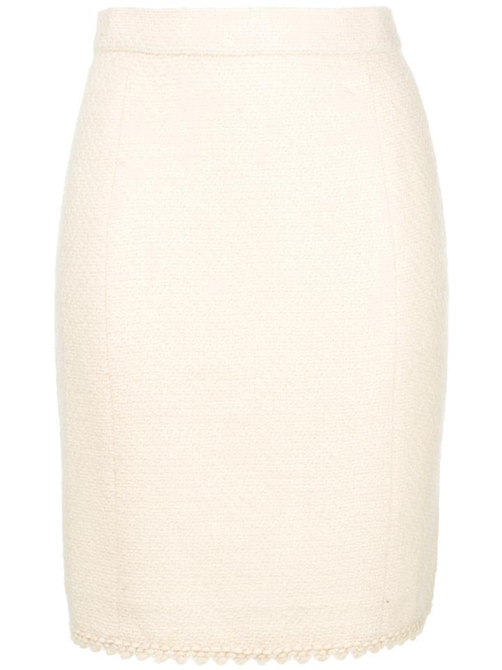 Chanel Vintage Short-length Skirt - White