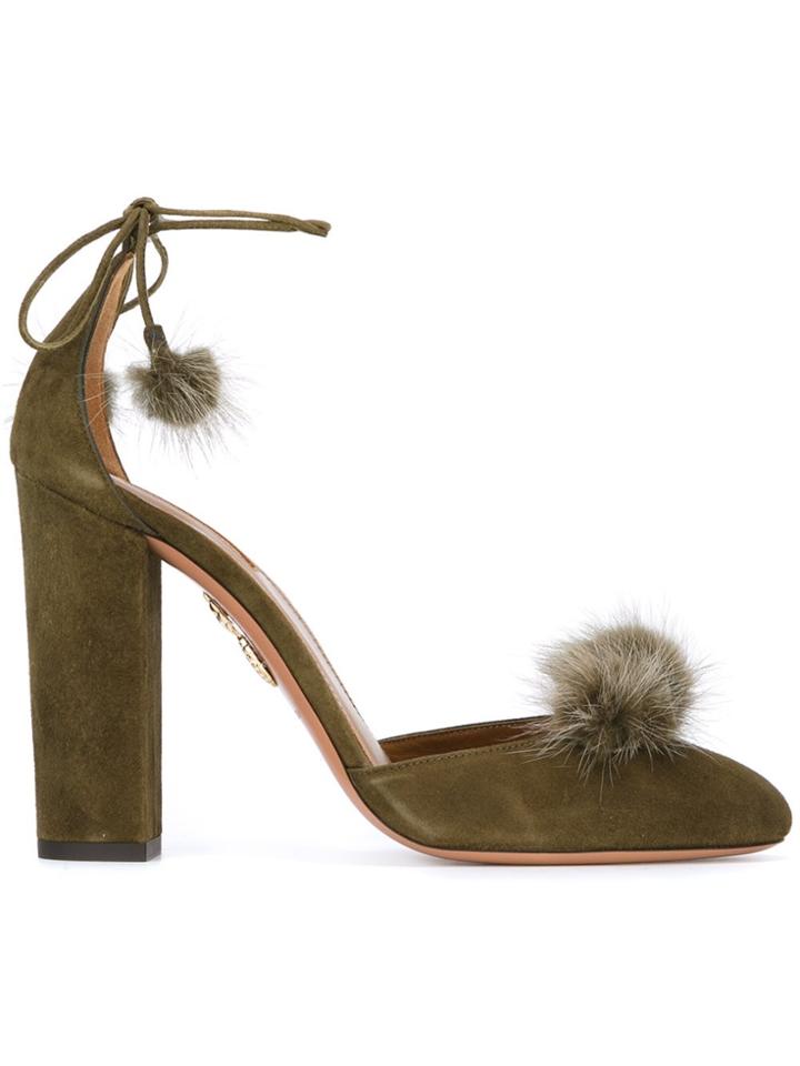 Aquazzura 'wild Russian' Pumps - Green