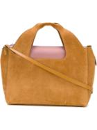 The Row Box Handle Tote Bag, Women's, Nude/neutrals