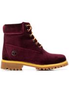 Off-white Off-white X Timberland Boots - Red
