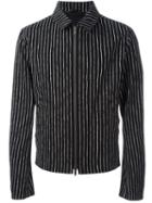 Haider Ackermann Striped Zip Front Jacket