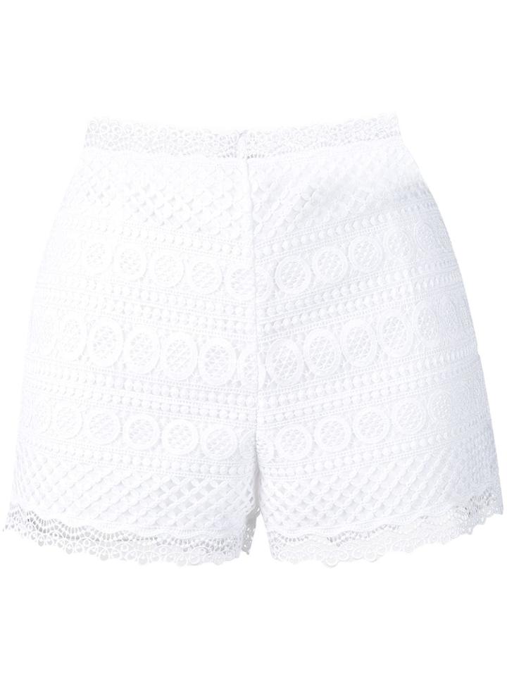 Charo Ruiz Lace Shorts - White