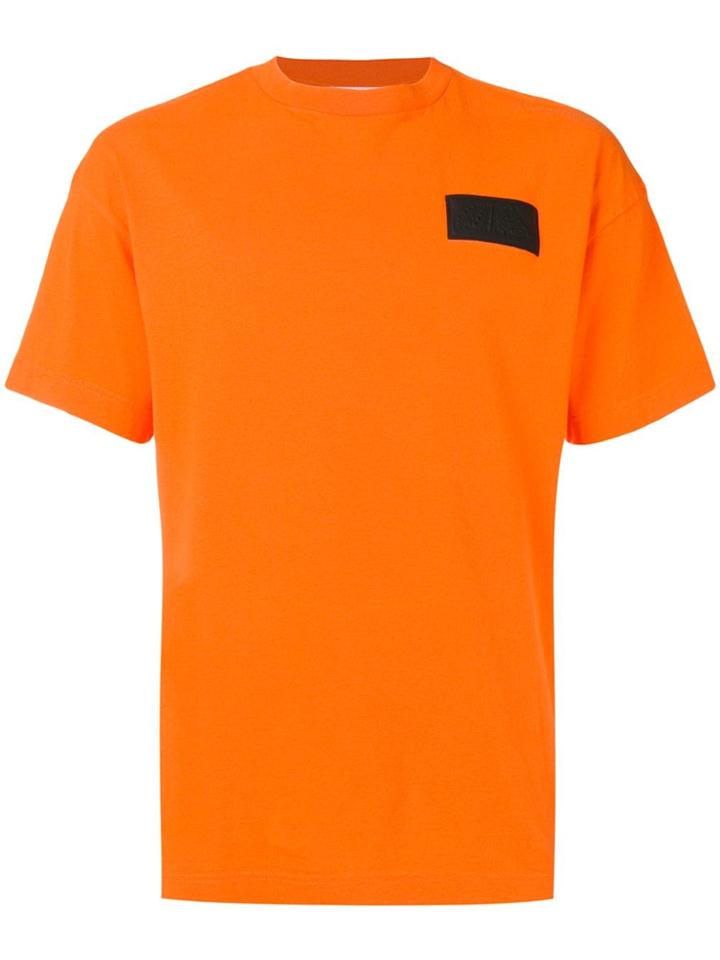 Palm Angels Logo Patch T-shirt - Orange