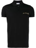 Saint Laurent Yeah Baby Polo Shirt, Men's, Size: Xl, Black, Cotton
