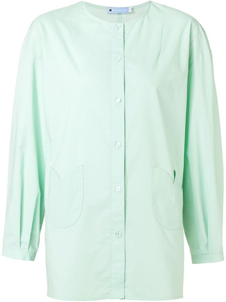 Minjukim Collarless Shirt