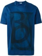 Brioni Logo Print Long Fit T-shirt