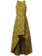 Sachin & Babi Emerald Floral-print High-low Dress - Yellow & Orange
