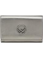 Fendi Chain Strap Wallet Bag - Grey