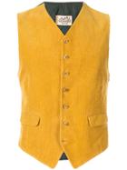 Hermès Pre-owned Corduroy Vest - Yellow
