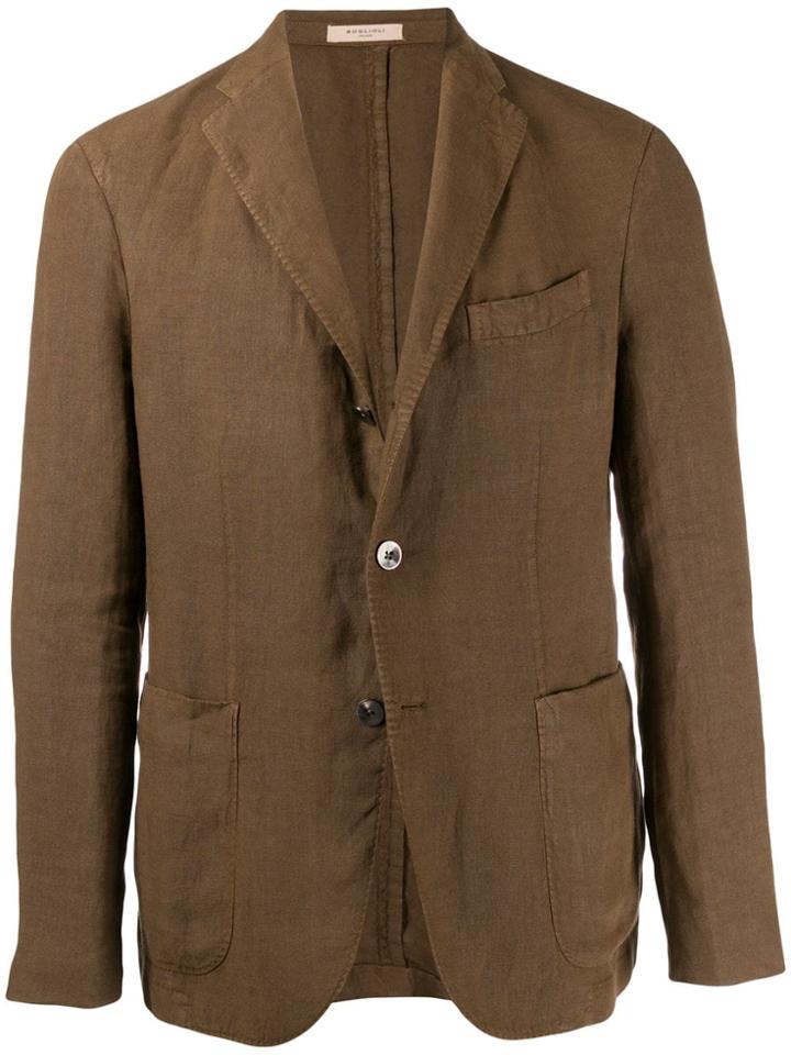 Boglioli Single-breast Blazer - Brown