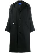 Ader Error Oversized Trench Coat - Black