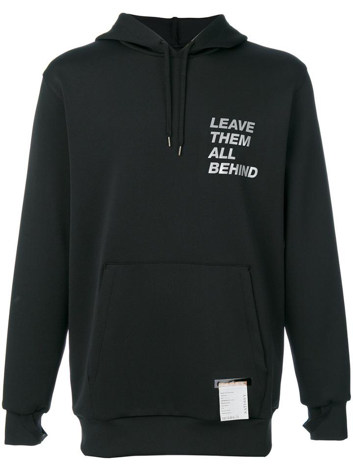 Satisfy - Post Run Hoodie - Men - Polyester/spandex/elastane - M, Black, Polyester/spandex/elastane