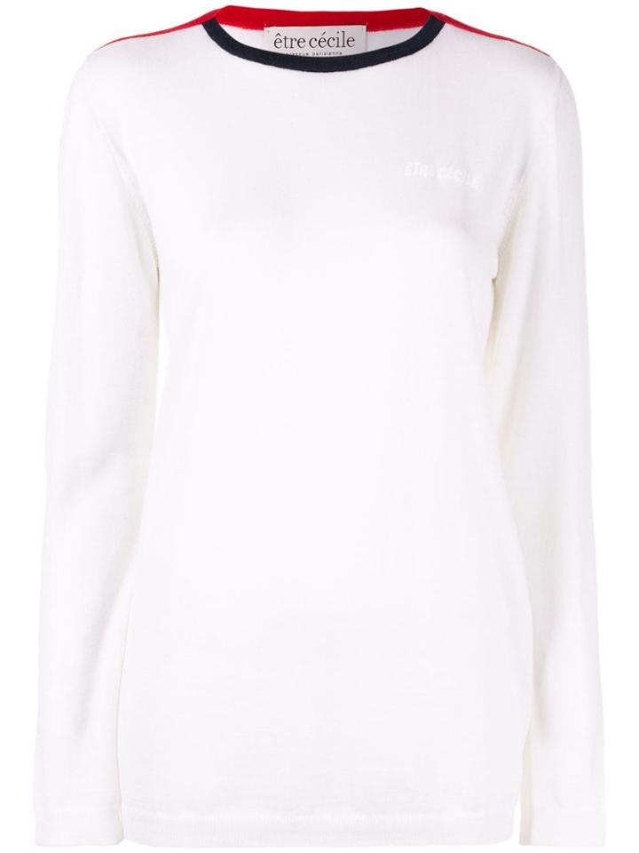 Être Cécile Elsa Top - White