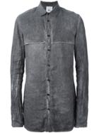 Lost & Found Rooms Creased Effect Shirt - Grey